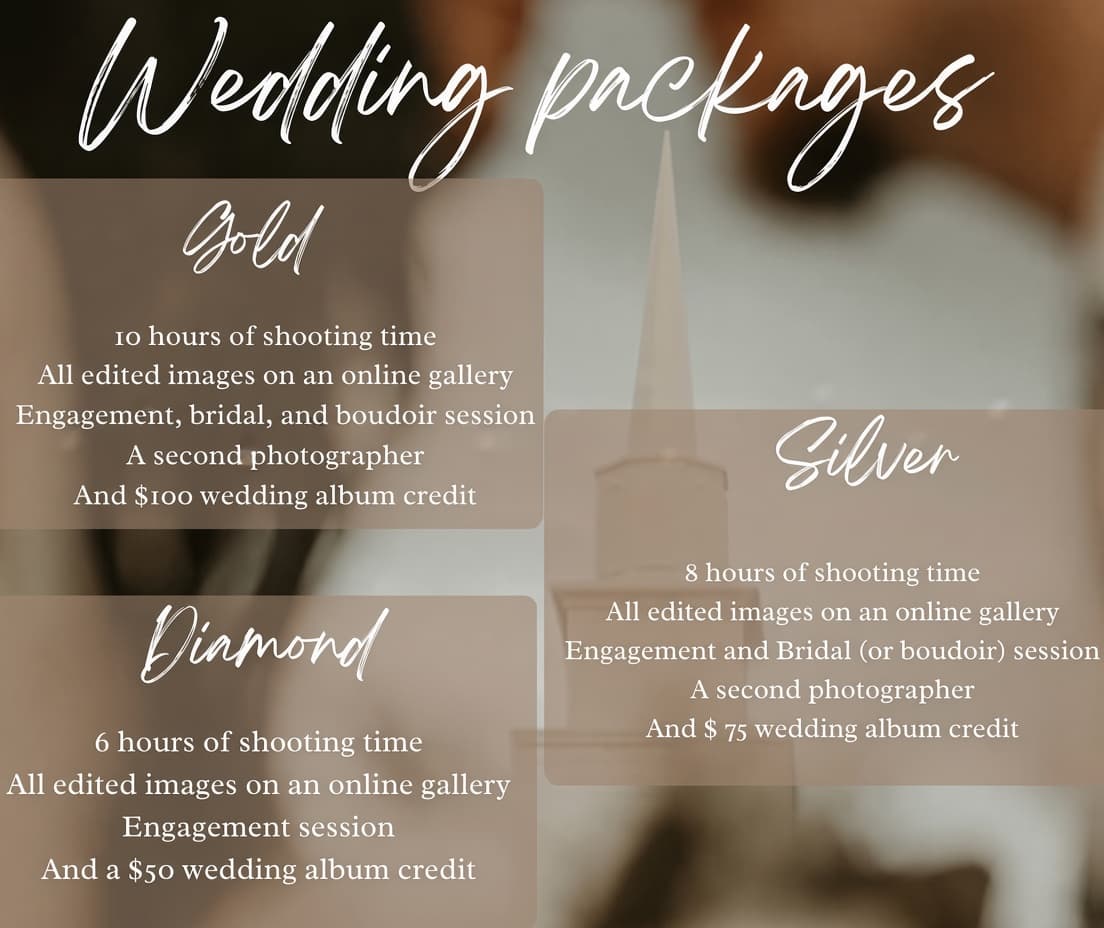 Wedding Packages